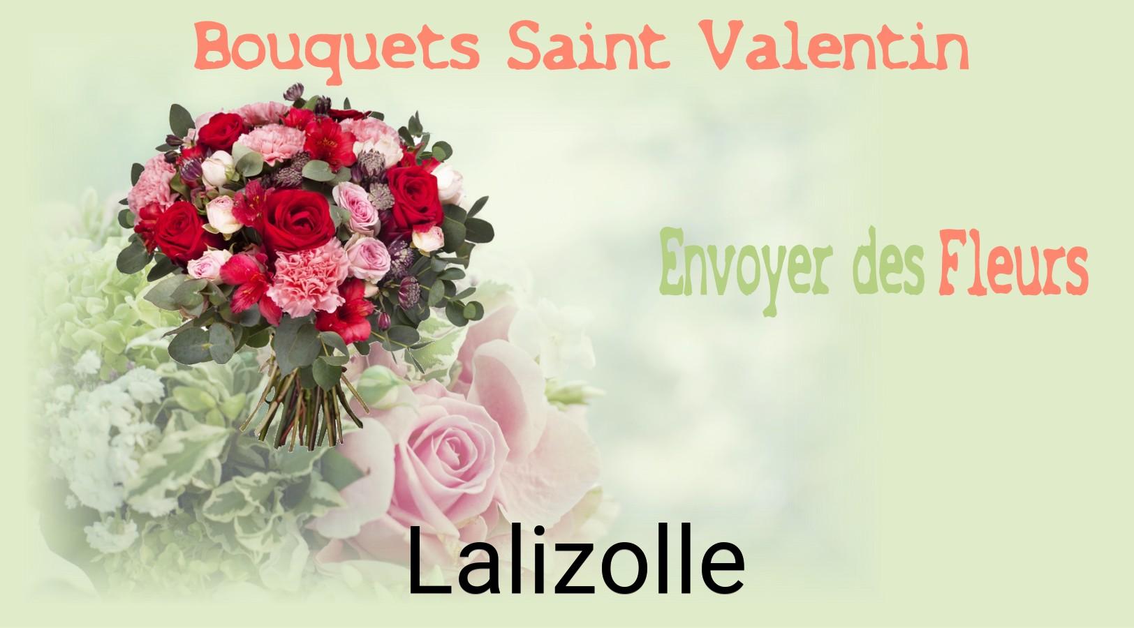 Roses de Saint-Valentin livrées à Lalizolle